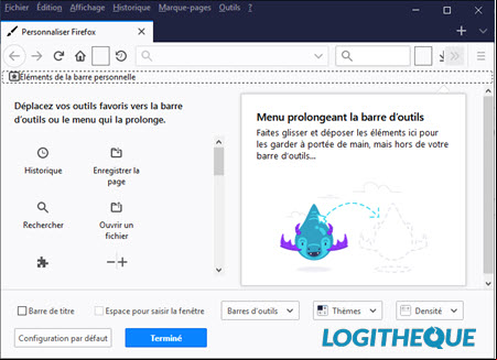 Personnaliser interface Firefox